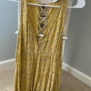 Yellow American Eagle blouse